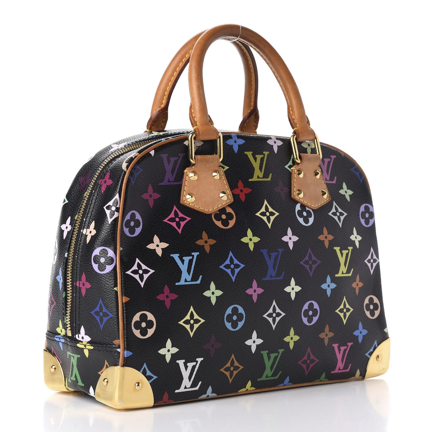 Monogram Multicolor Trouville Black