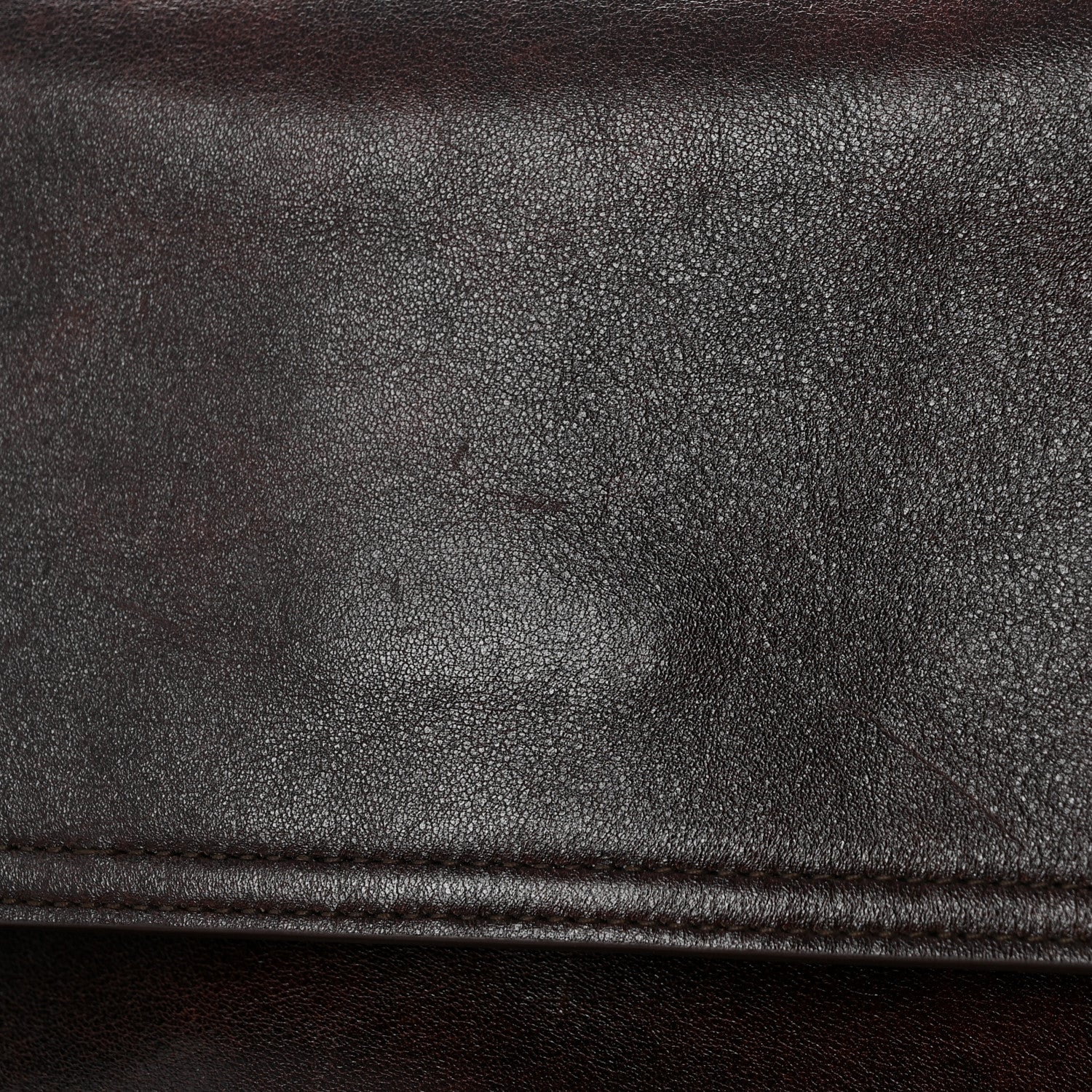 Bottega Veneta Silky Calfskin Medium Ciao Ciao Dark Mahogany 14 of 14