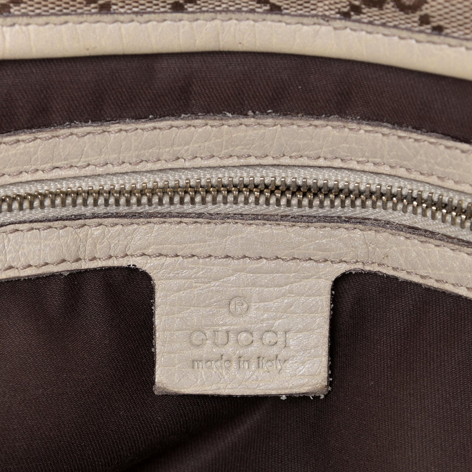 Gucci Monogram Large Jolicoeur Tote White 5 of 13