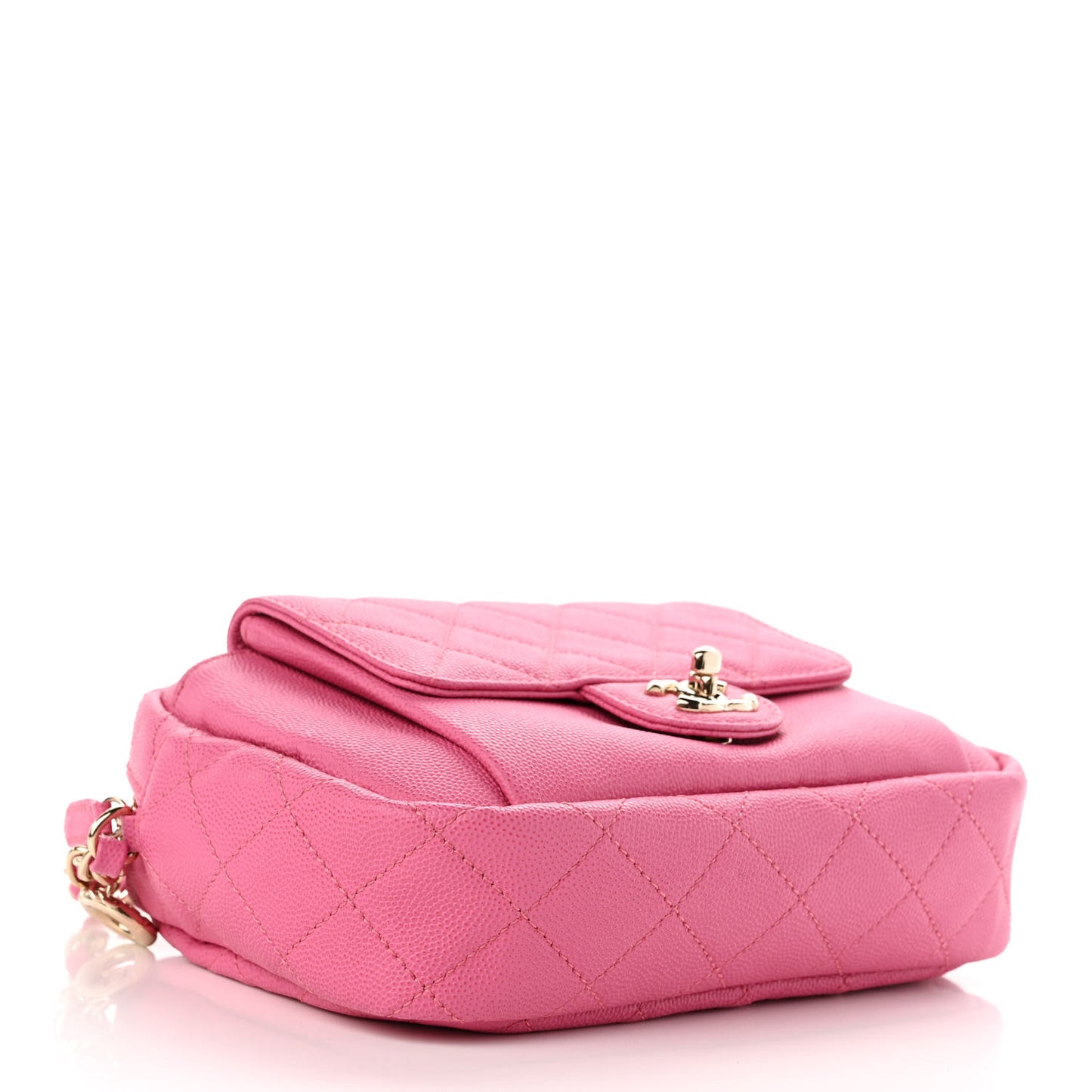 Caviar Quilted CC Day Camera Case Pink