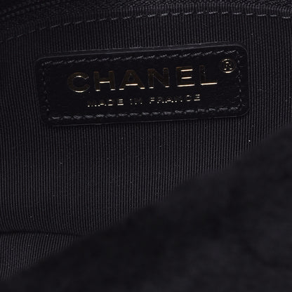 Chanel Shearling Quilted Single Flap Black 8 of 15