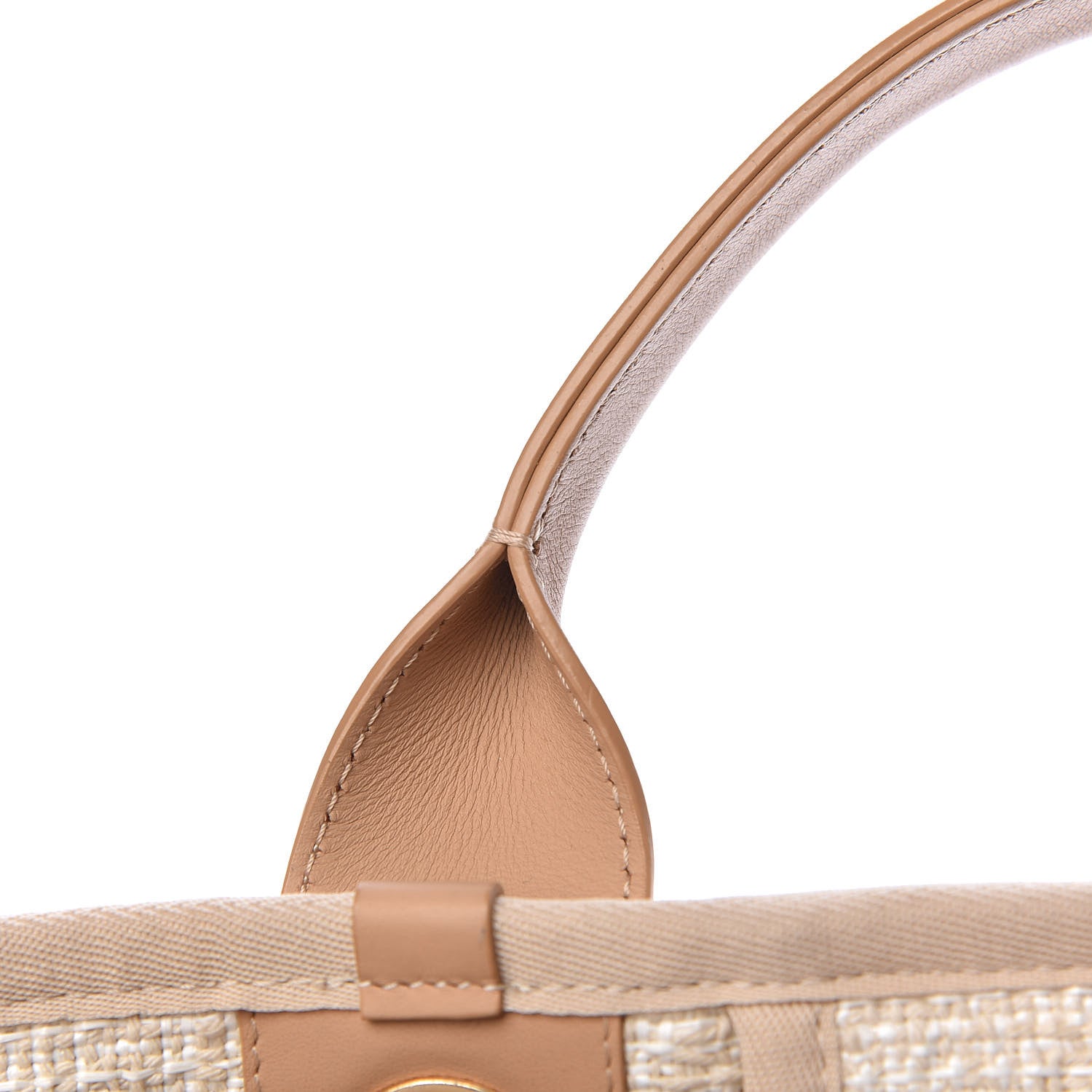 Chanel Canvas Large Deauville Tote Light Beige 19 of 19