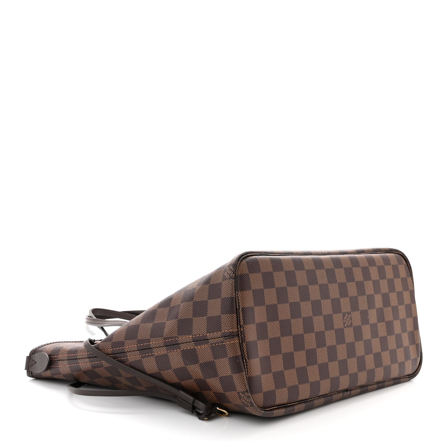 Louis Vuitton Damier Ebene Braided Neverfull MM Pink 5 of 10