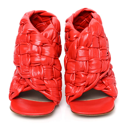Bottega Veneta Shiny Nappa Intrecciato The Board Sandals 36 Nail Polish 2 of 7