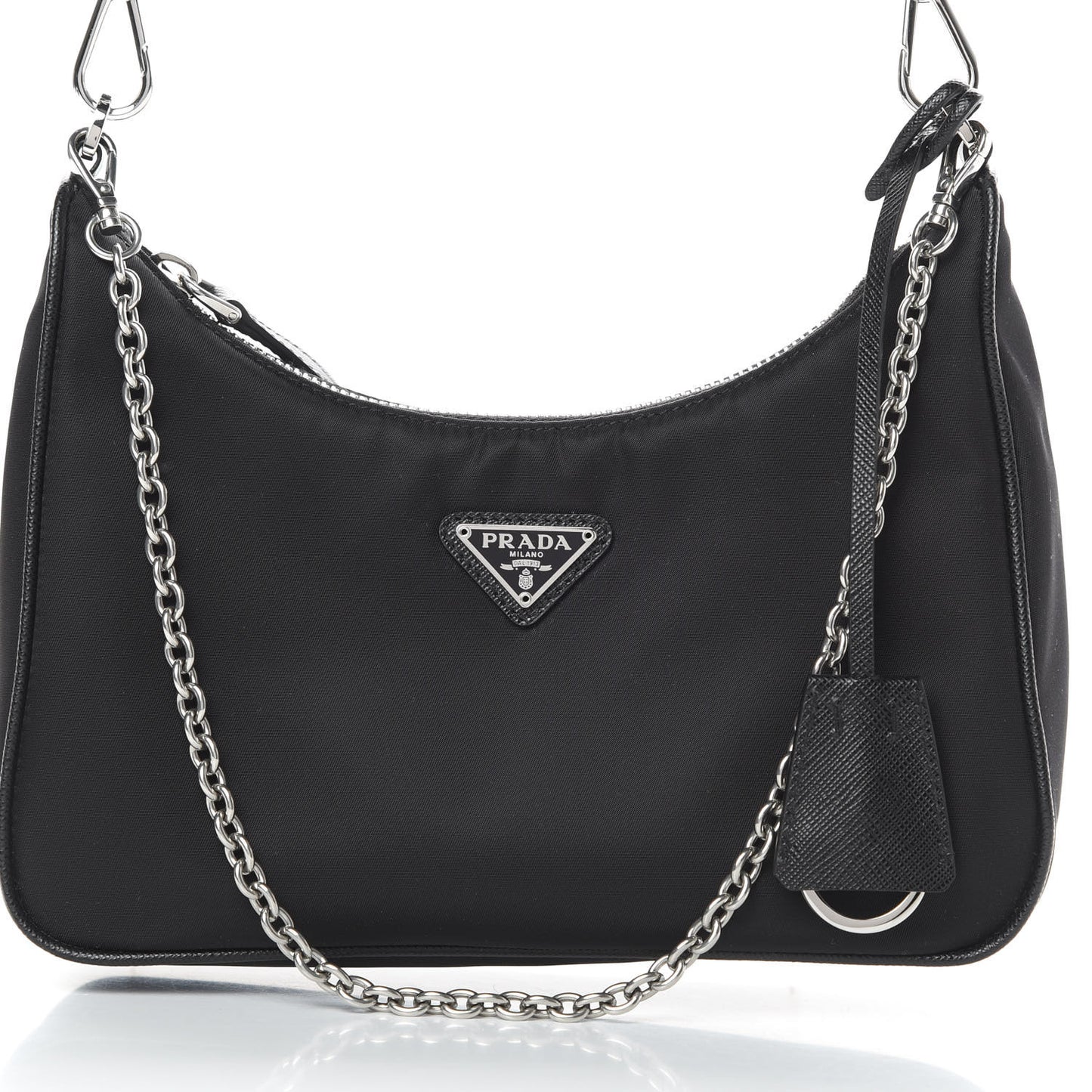 Nylon Re-Edition 2005 Shoulder Bag Black