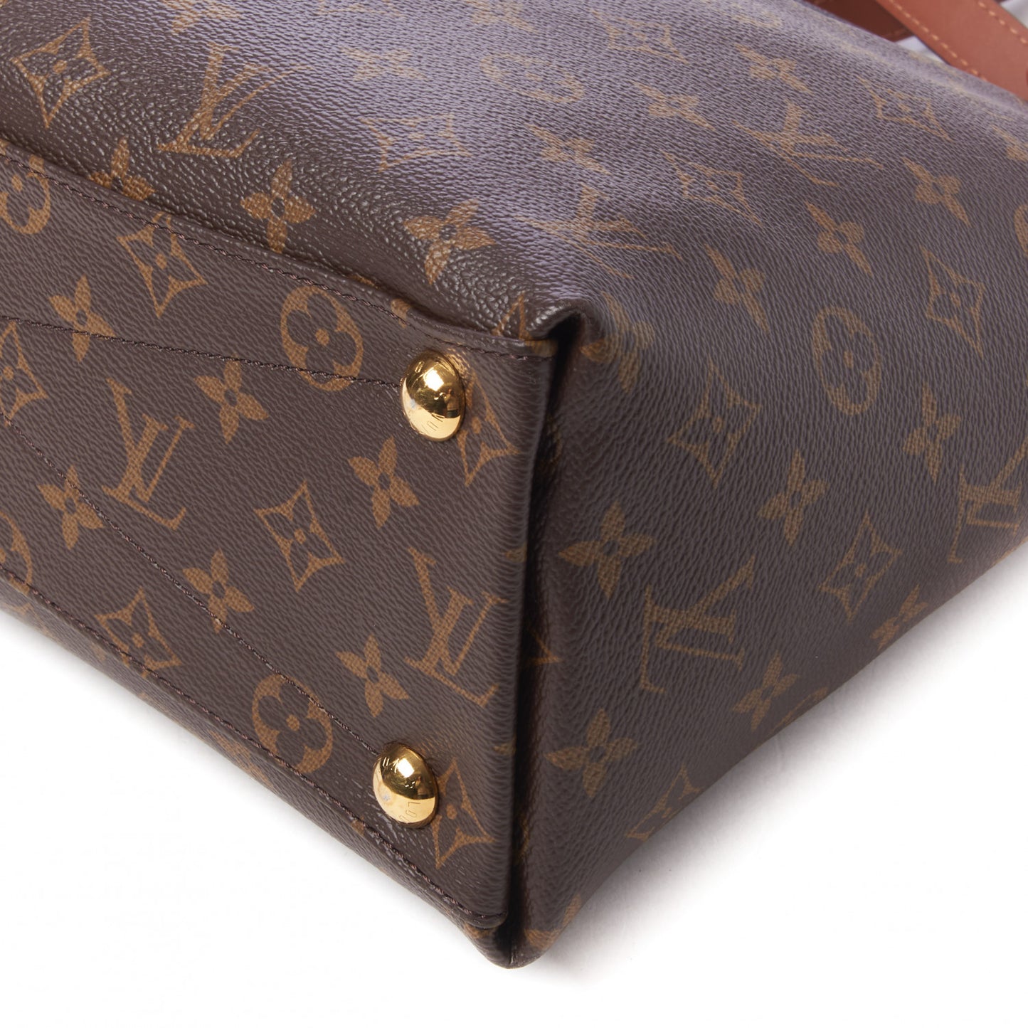 Monogram V Tote MM Black