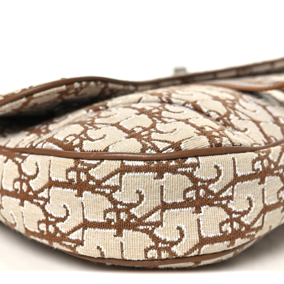 Christian Dior X CACTUS JACK Oblique Saddle Bag Coffee 9 of 10