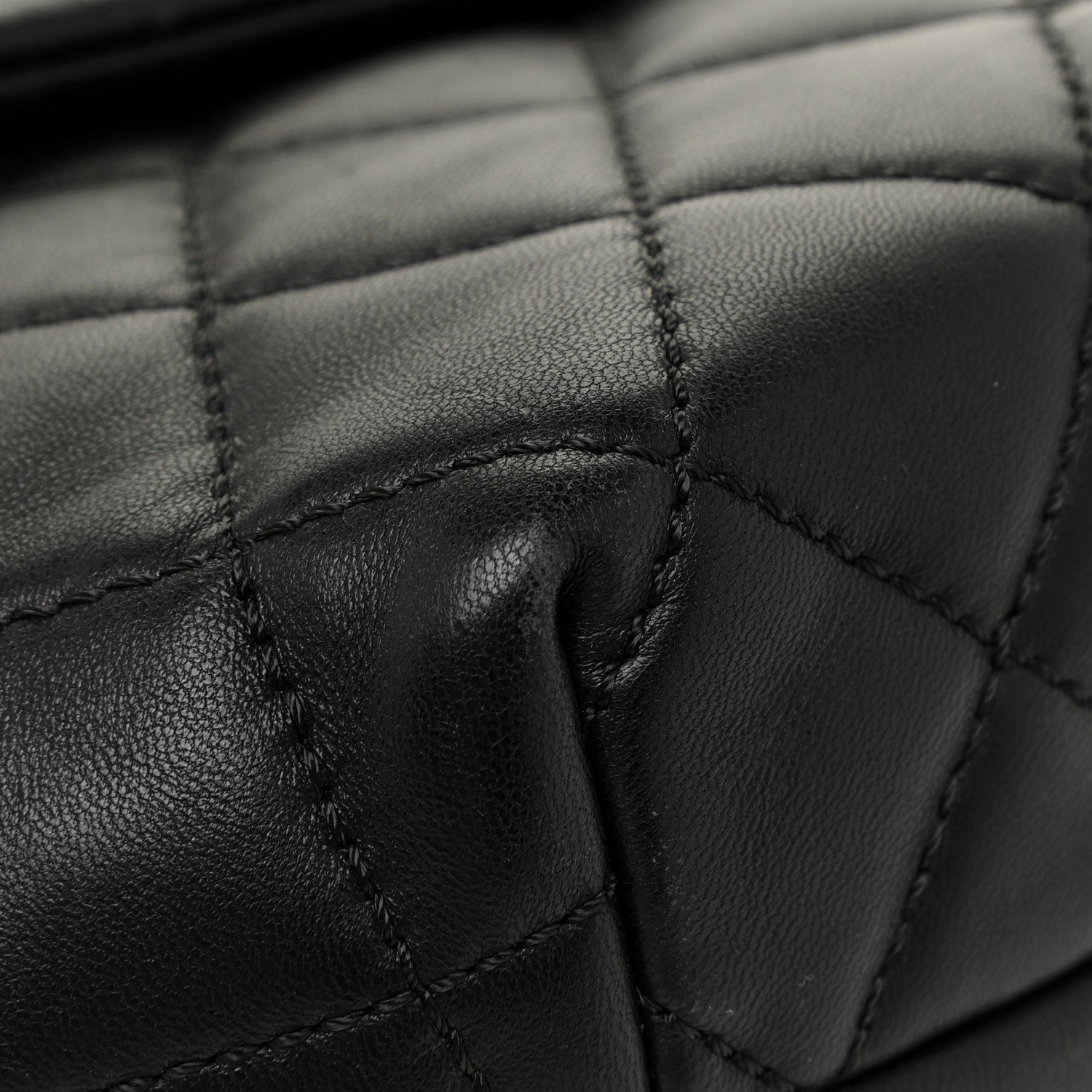 Chanel Lambskin Quilted Large Daily Supple Flap Black 13 of 20