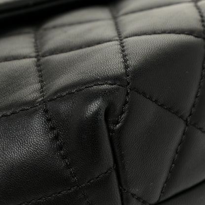 Chanel Lambskin Quilted Large Daily Supple Flap Black 13 of 20