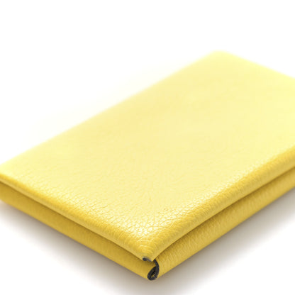 Hermes Chevre Mysore Calvi Card Case Lime 7 of 9