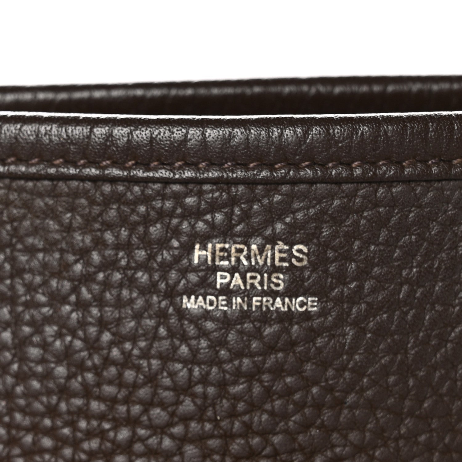 Hermes Taurillon Clemence Evelyne III PM Cacao 6 of 10