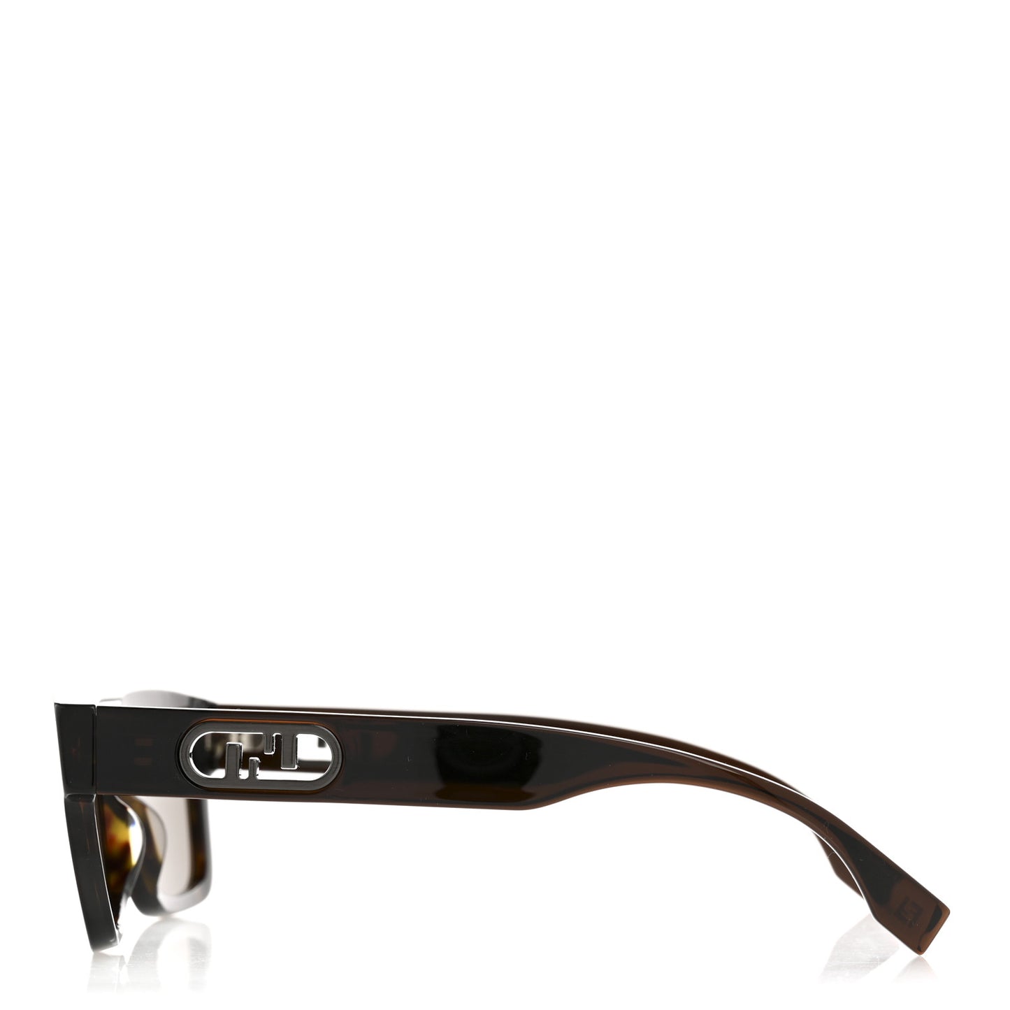 Acetate O'Lock Square Sunglasses FE401071 Tortoise