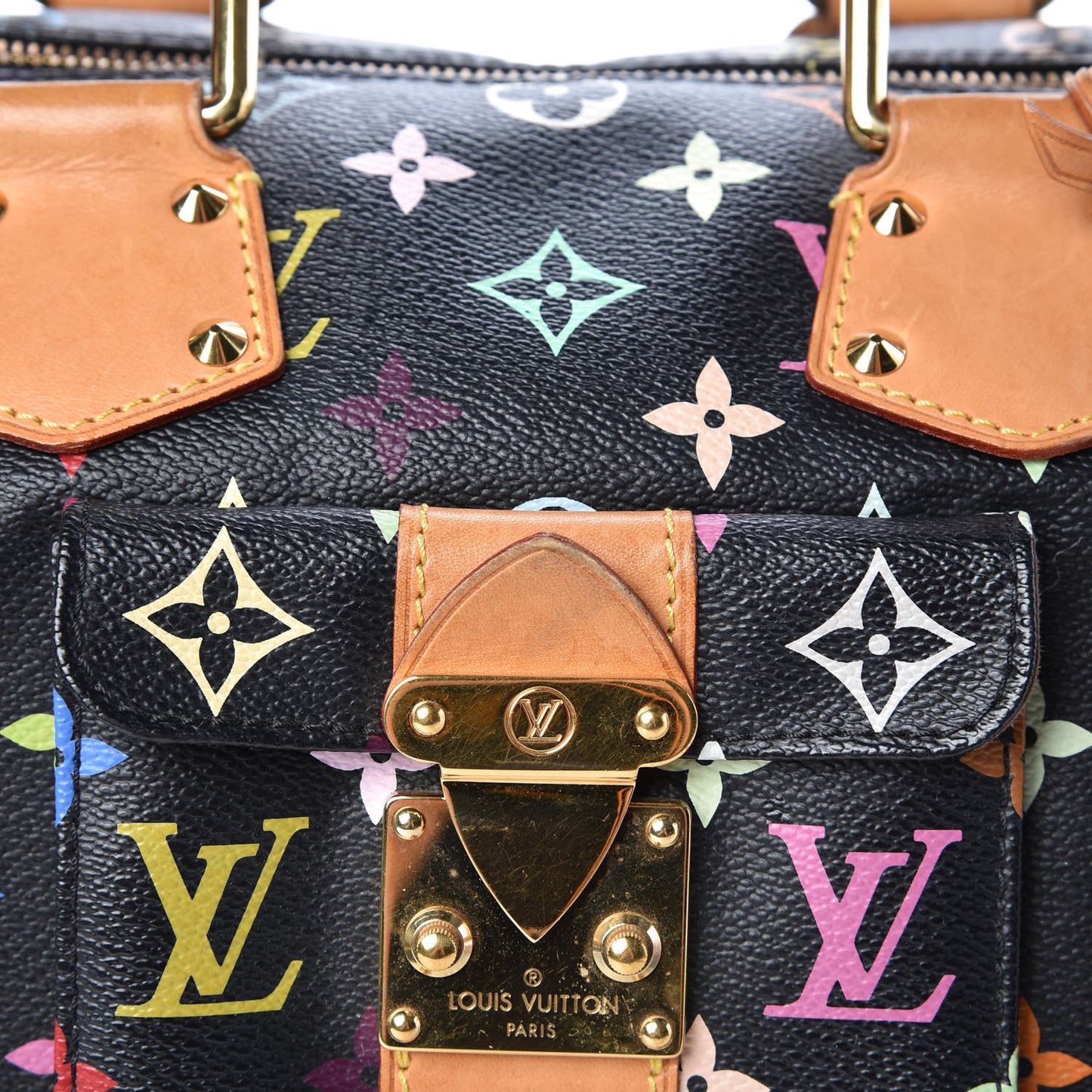 Monogram Multicolor Speedy 30 Black