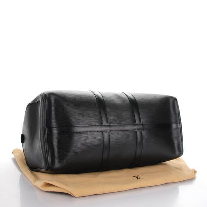 Louis Vuitton Epi Keepall 45 Black 4 of 7