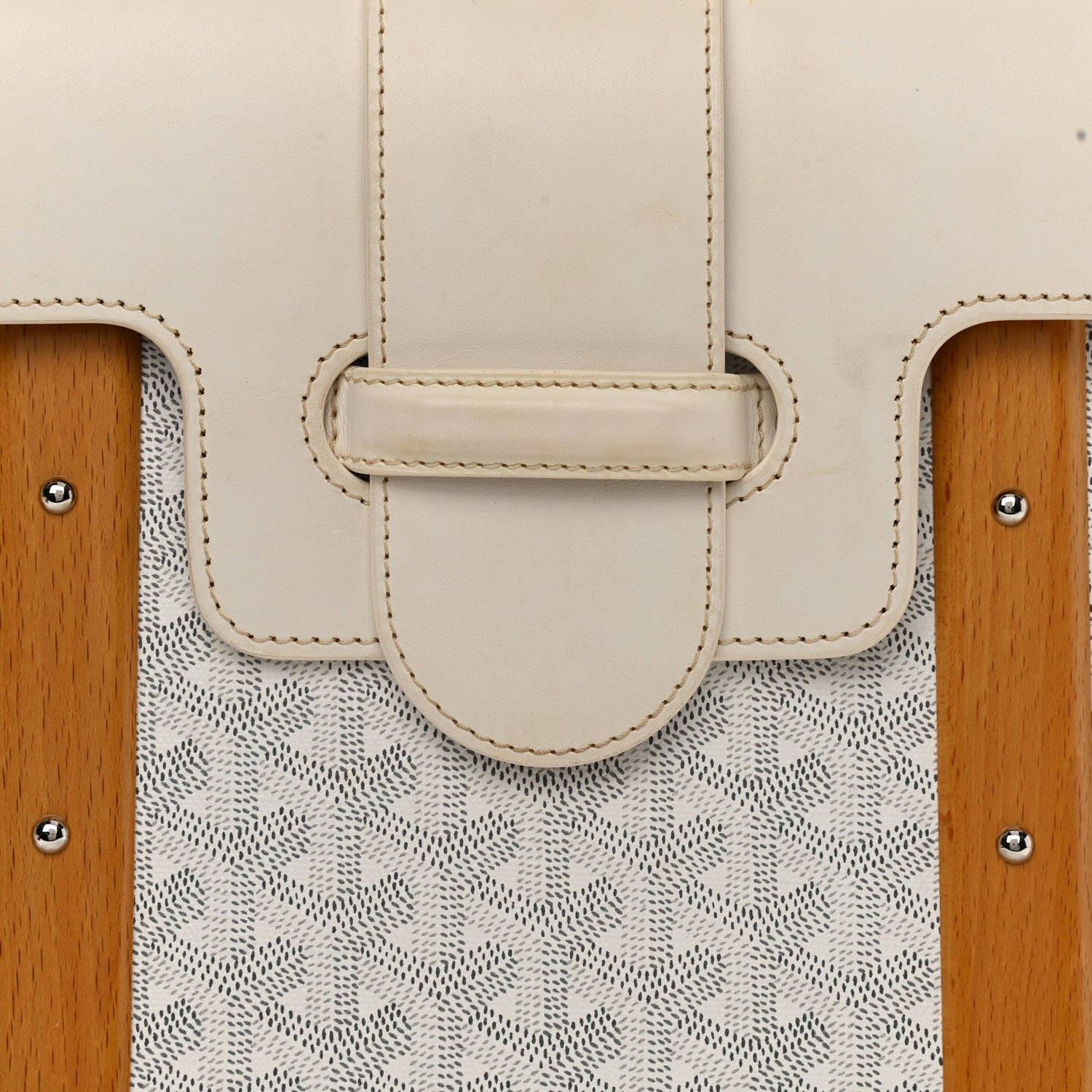 Goyard Goyardine Saigon MM White 7 of 18