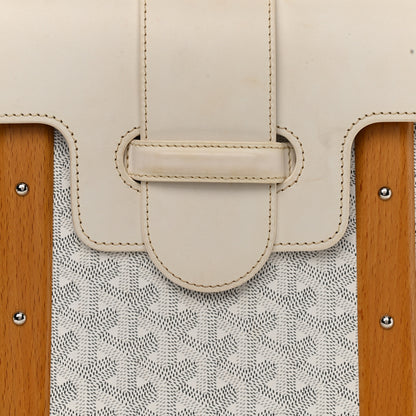 Goyard Goyardine Saigon MM White 7 of 18