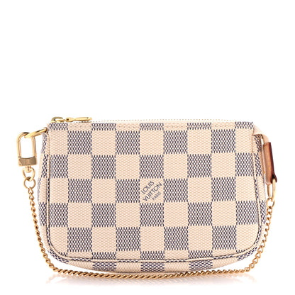 Louis Vuitton Damier Azur Mini Pochette Accessories 1 of 9