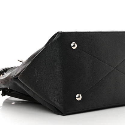 Louis Vuitton Mahina Beaubourg Hobo MM Black 8 of 10