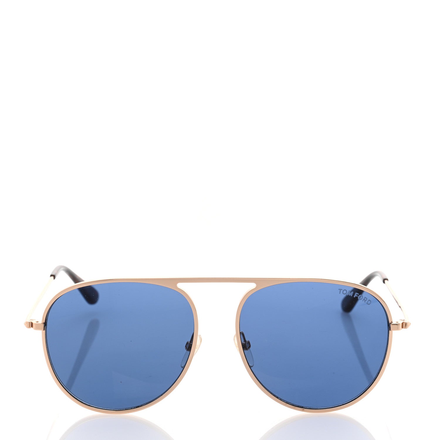 Tom Ford Metal Keith Aviator Sunglasses TF599 Silver 2 of 7