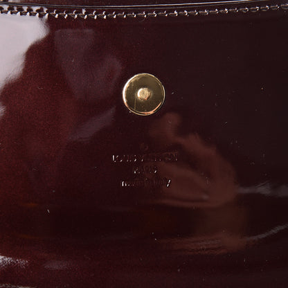 Louis Vuitton Patent Sobe Clutch Amarante 6 of 6