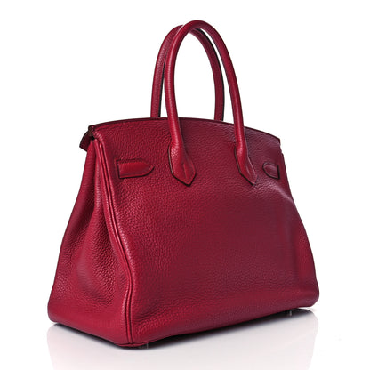 Hermes Togo Birkin 30 Rubis 2 of 11