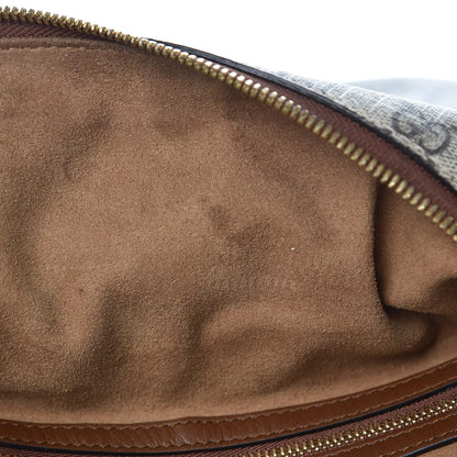 Gucci GG Supreme Monogram Large Linea A Hobo Light Brown 10 of 17
