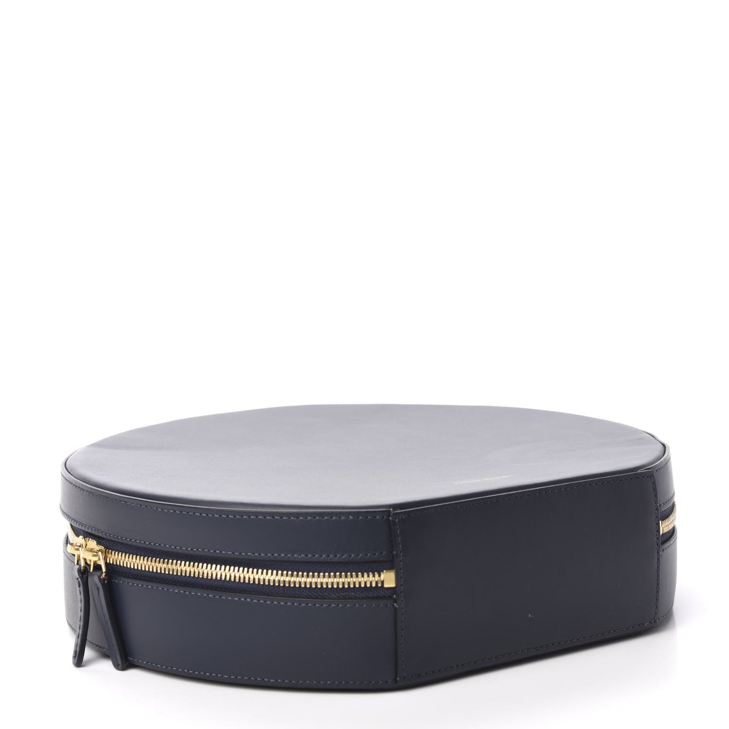 Calfskin Circle Bag Navy