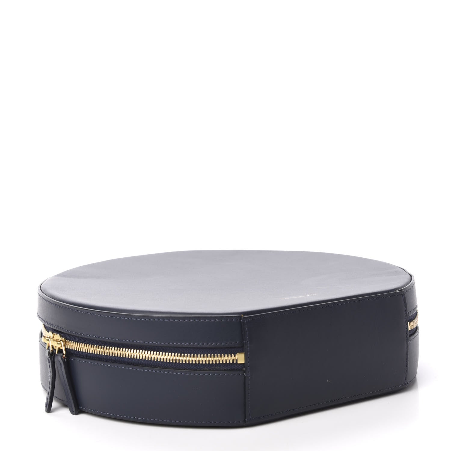 Mansur Gavriel Calfskin Circle Bag Navy 4 of 9