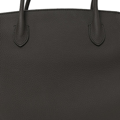 The Row Matte Grained Calfskin Marlo 14 Mid Grey 6 of 8