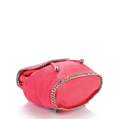 Stella McCartney Shaggy Deer Mini Falabella Backpack Pink Fluo 3 of 8
