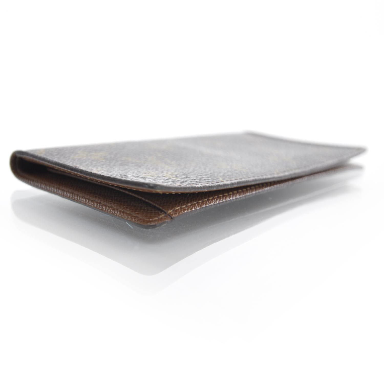 Louis Vuitton Monogram Simple Checkbook Holder Wallet 4 of 7