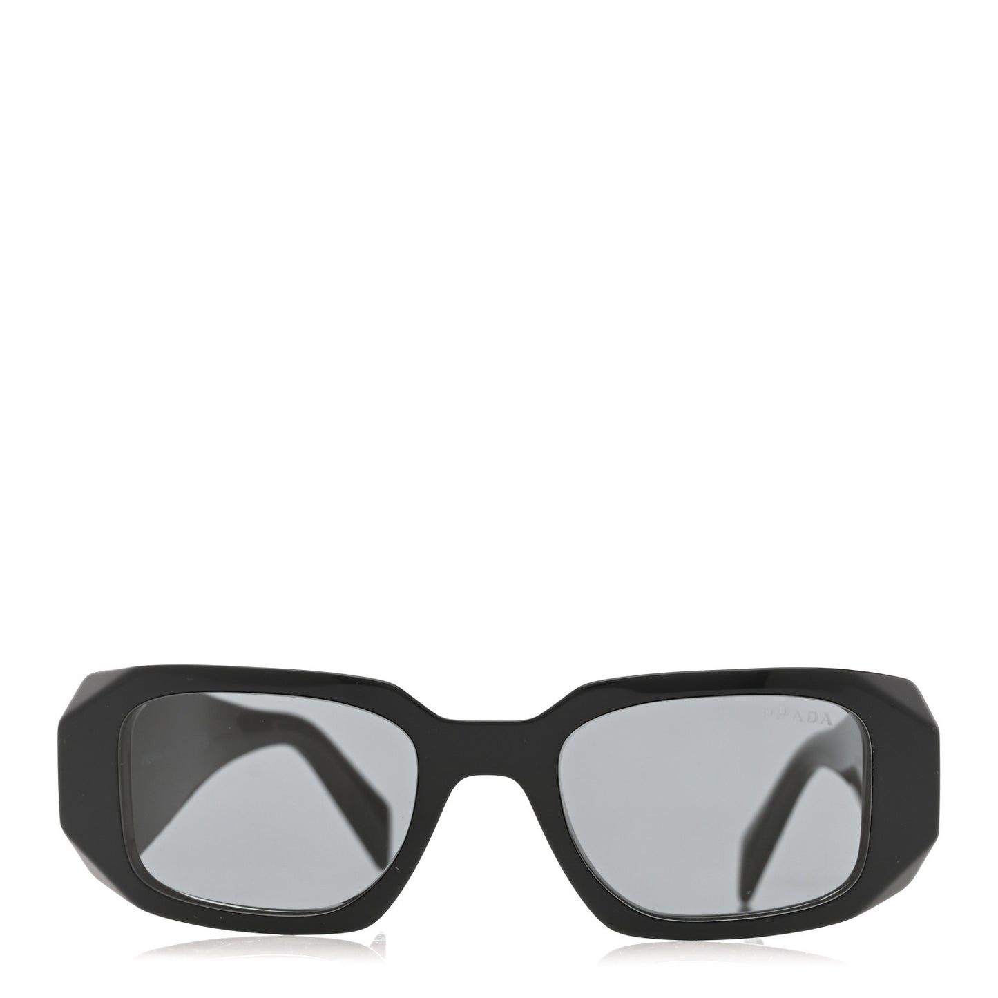 Acetate Symbole Sunglasses SPR 17W Black