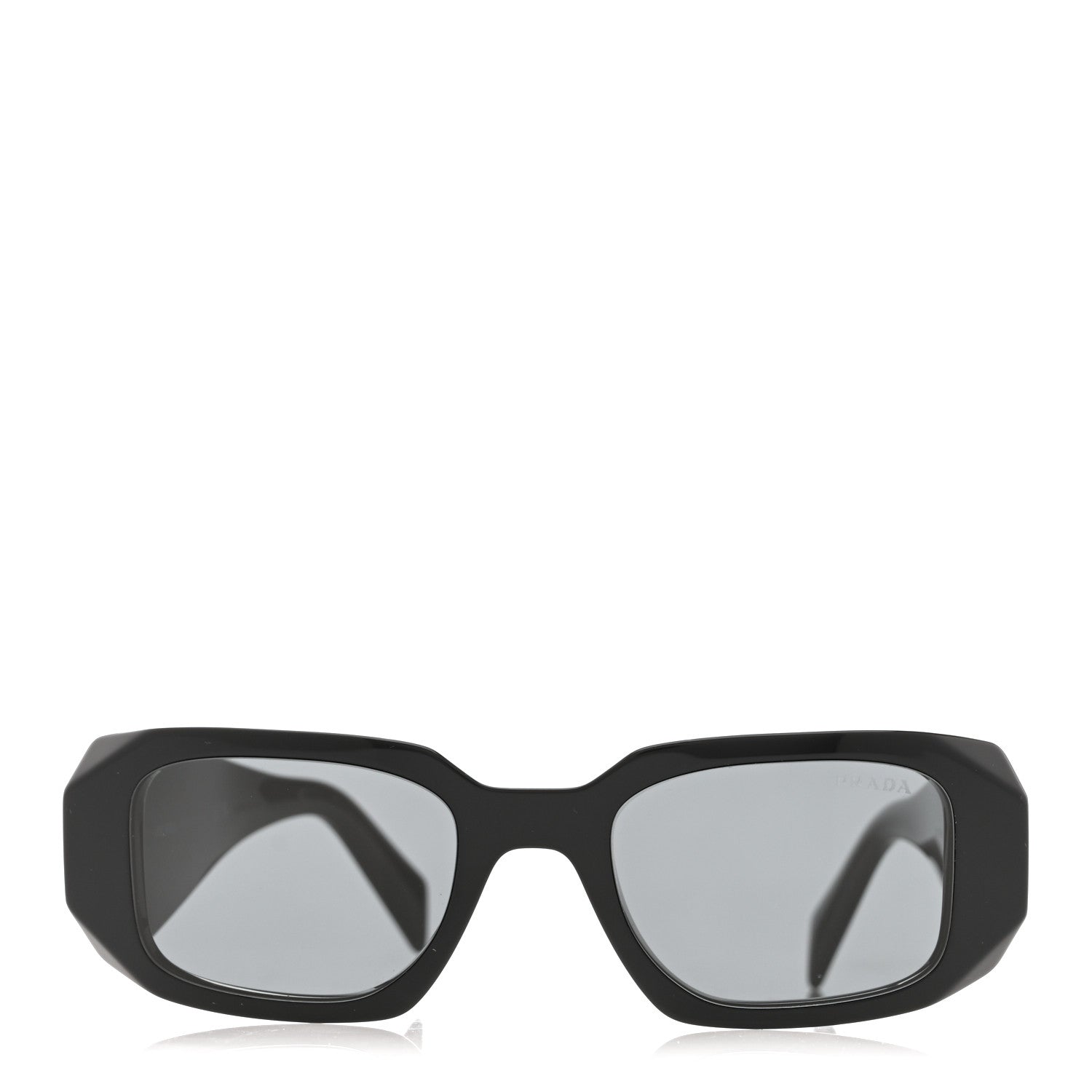 Prada Acetate Symbole Sunglasses SPR 17W Black 2 of 8