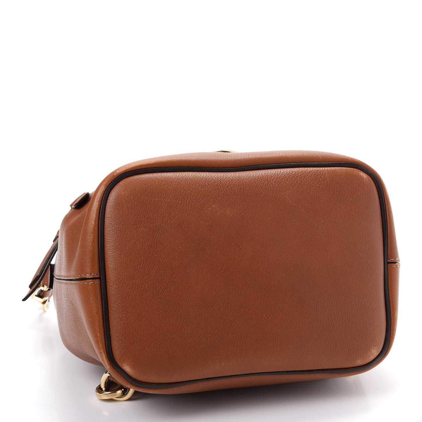 Suede Calfskin Medium Faye Backpack Tan