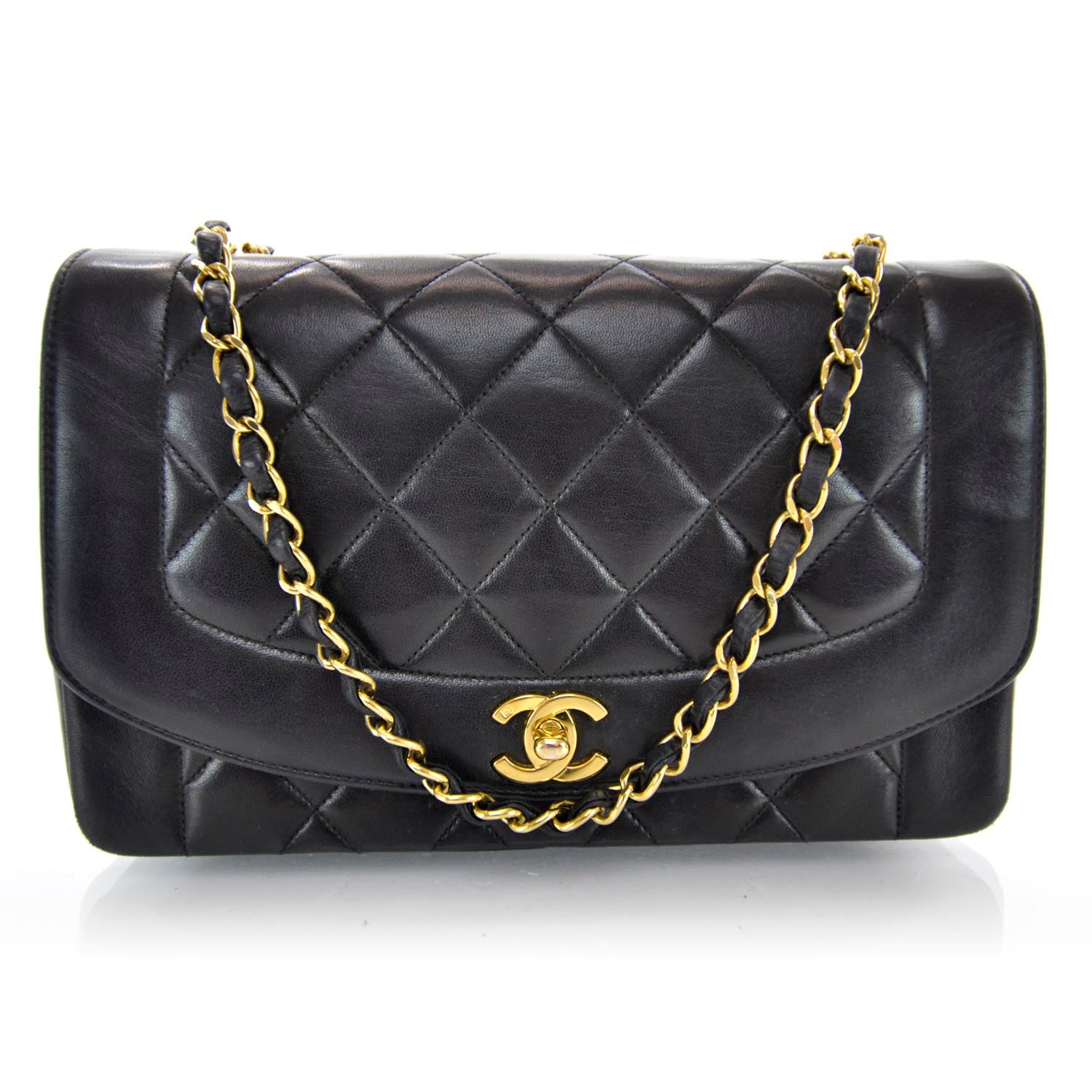 Chanel Lambskin Medium Flap Black 1 of 9
