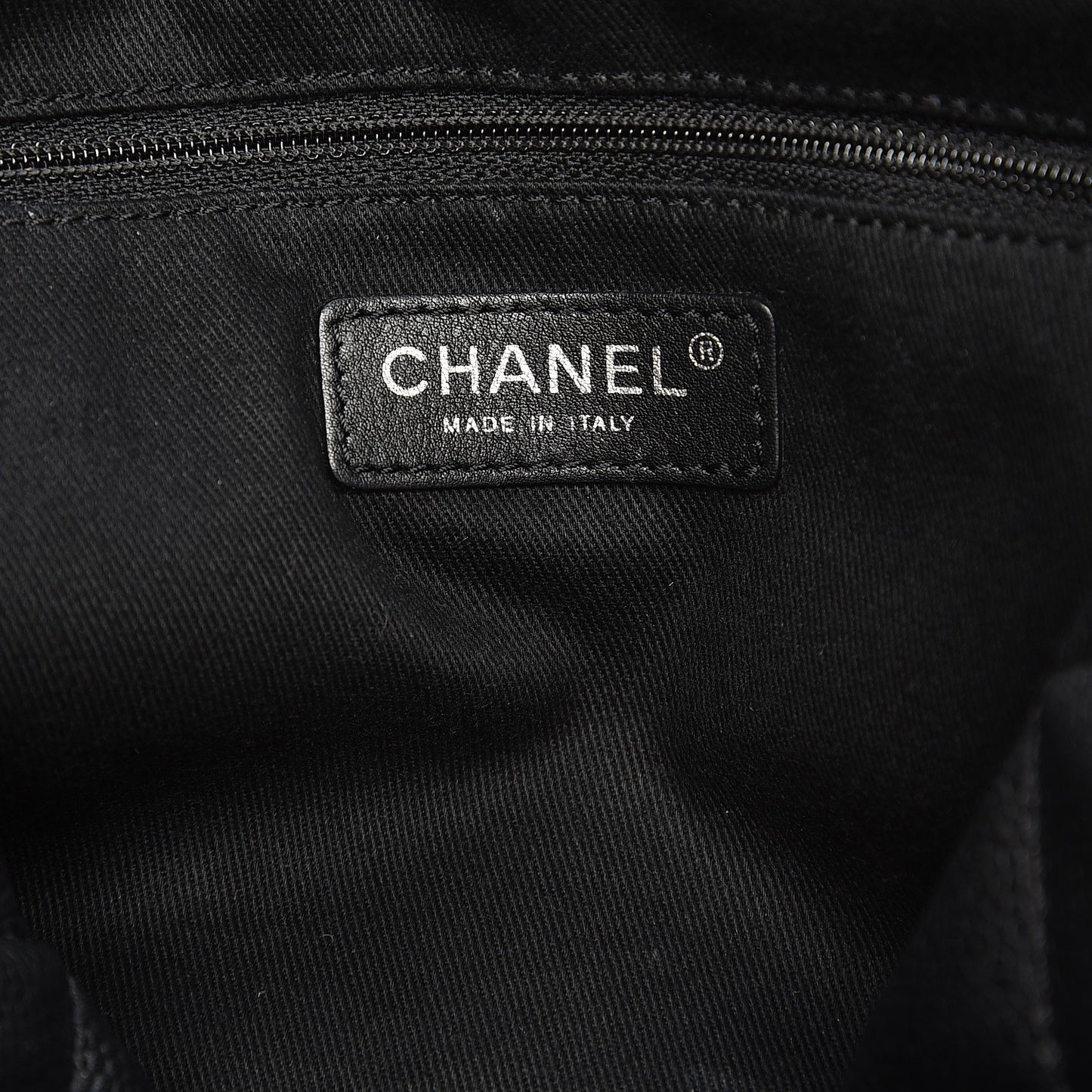 Caviar Quilted Timeless CC Soft Tote Black