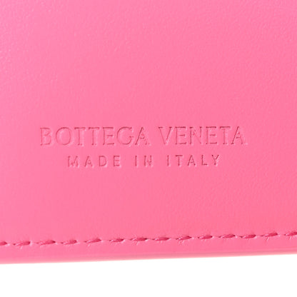 Bottega Veneta Nappa Intrecciato Bifold Zip Wallet Pink 6 of 7