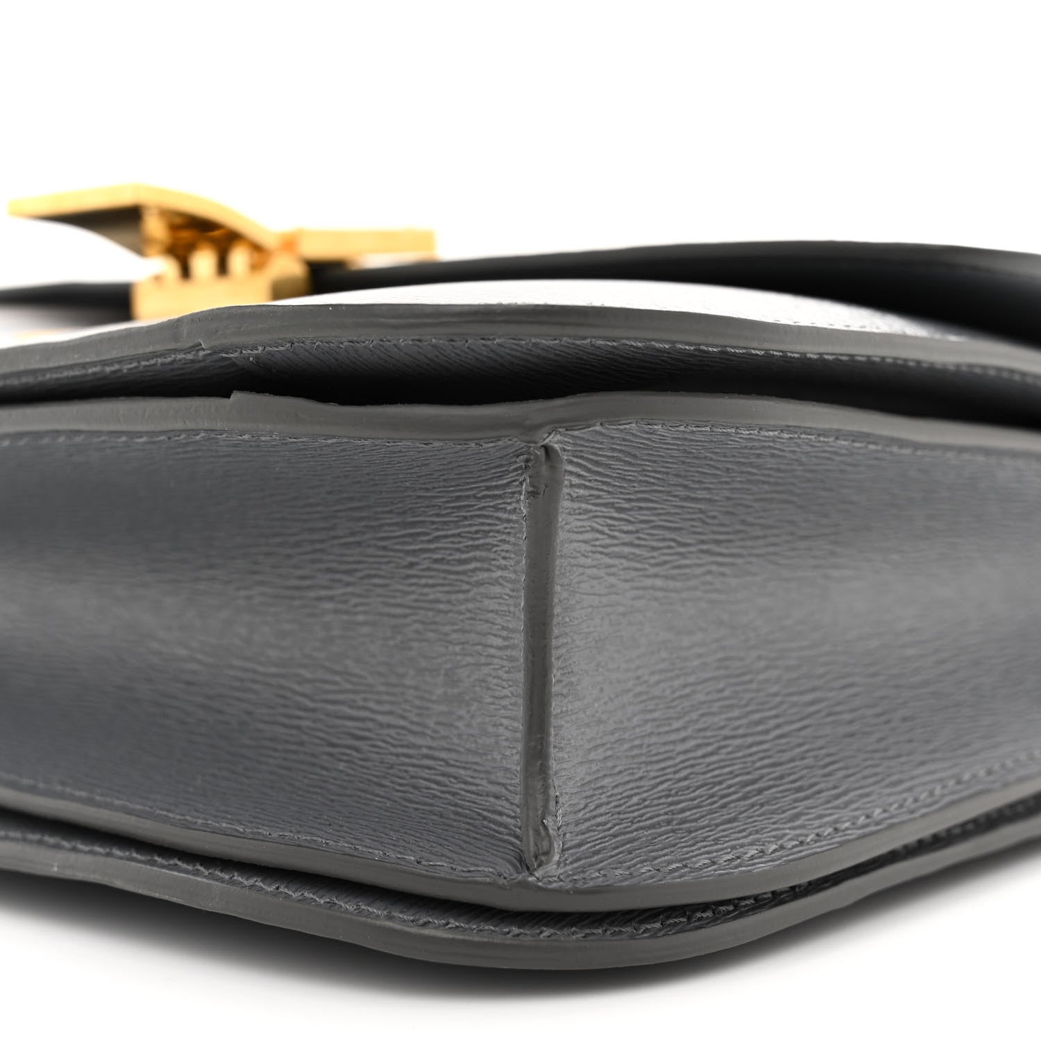 Celine Liege Calfskin Medium Classic Box Flap Bag Medium Grey 9 of 11