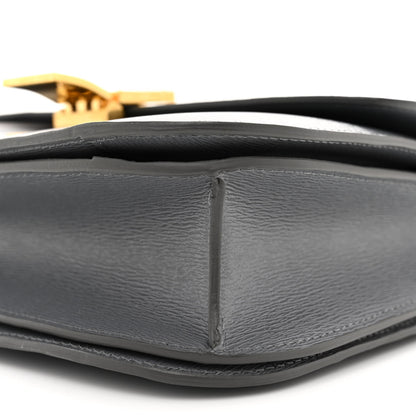 Celine Liege Calfskin Medium Classic Box Flap Bag Medium Grey 9 of 11