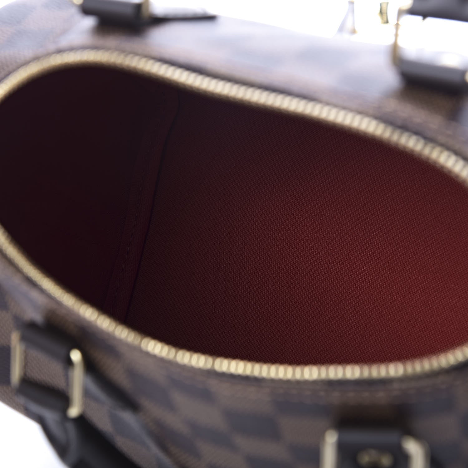 Louis Vuitton Damier Ebene Speedy Bandouliere 25 5 of 8