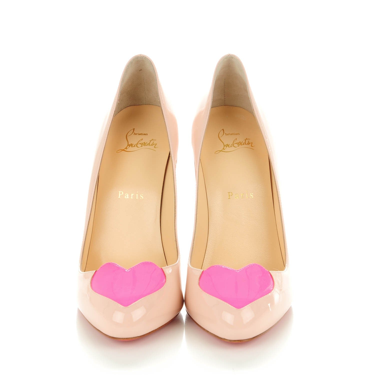 Christian Louboutin Patent Doracora 100 Pumps 39.5 Ballerina Shocking Pink 2 of 8