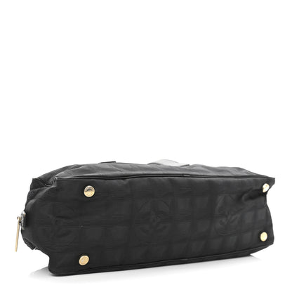 Chanel Nylon Travel Bowler Black 4 of 15