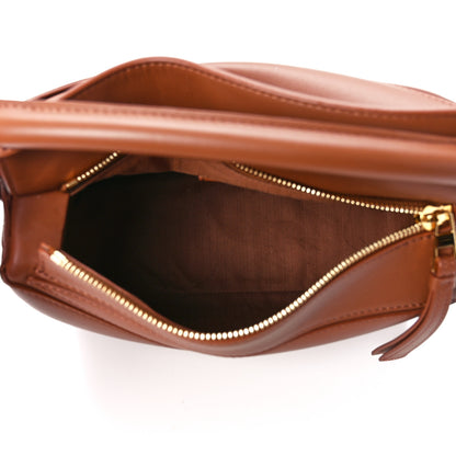 Loewe Satin Calfskin Small Puzzle Bag Pecan 5 of 11