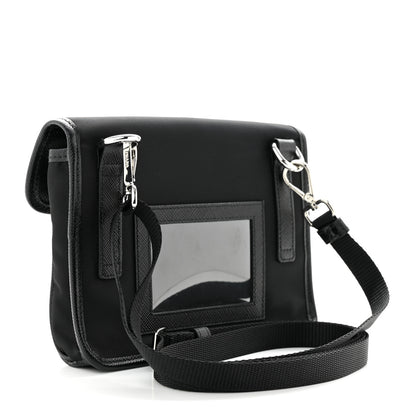 Prada Re-Nylon Saffiano Smartphone Case Crossbody Black 3 of 11