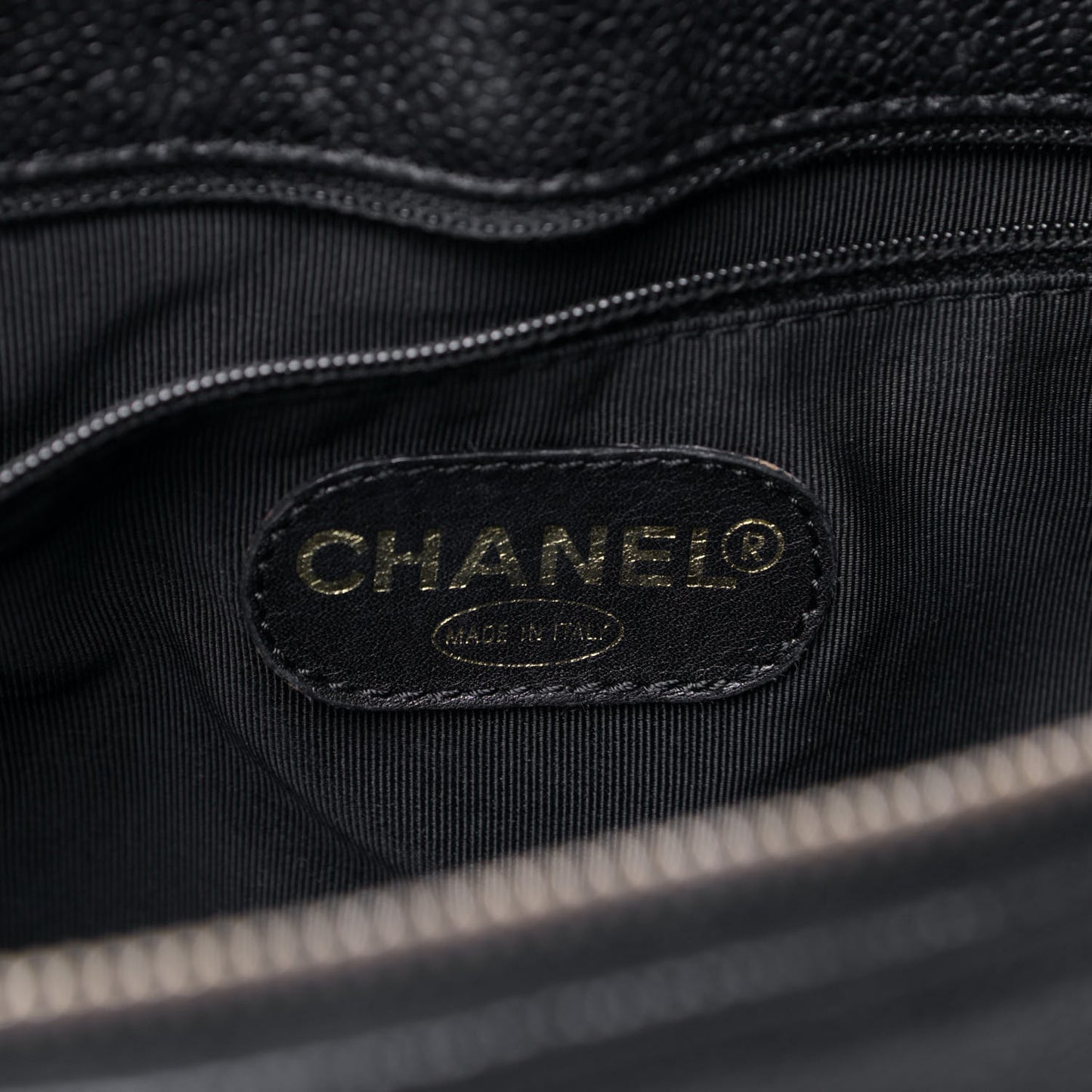 Caviar CC Timeless Tote Black