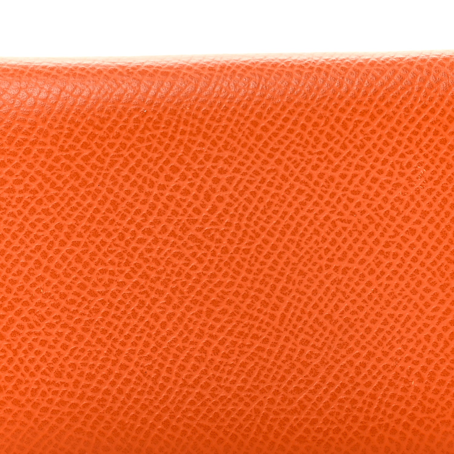 Hermes Epsom Verso Calvi Card Case Orange Céleste 8 of 9