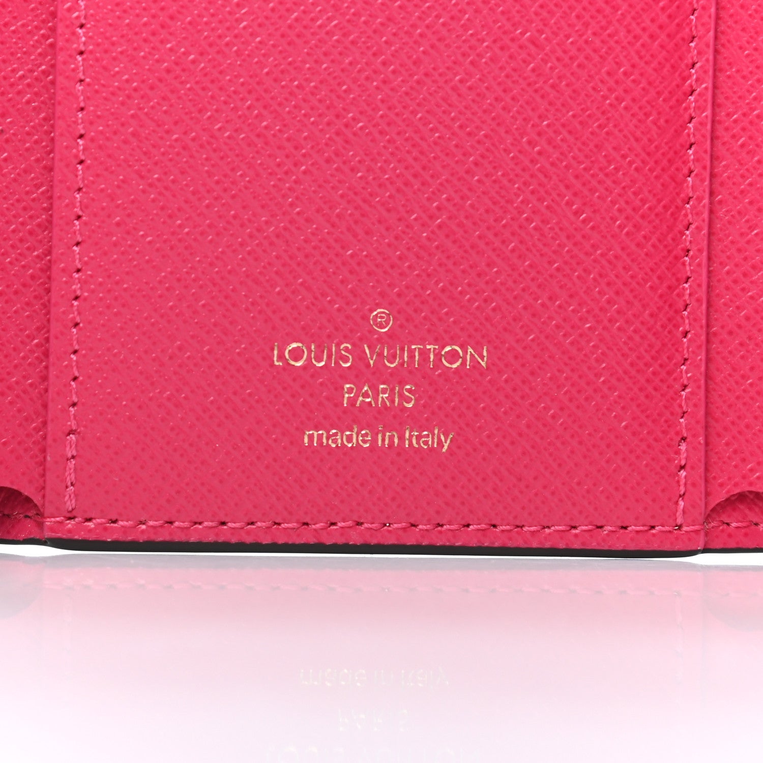 Louis Vuitton Monogram 2019 Christmas Animation Victorine Wallet Fuchsia 6 of 8