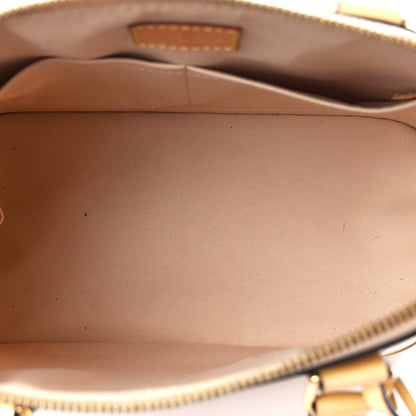 Louis Vuitton Vernis Alma PM Blanc Corail 5 of 13