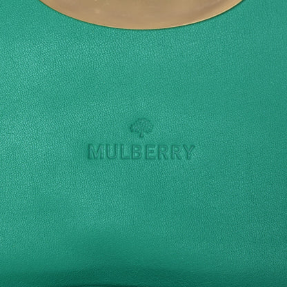 Mulberry Silky Classic Calfskin Envelope Long Wallet Jungle Green 6 of 8