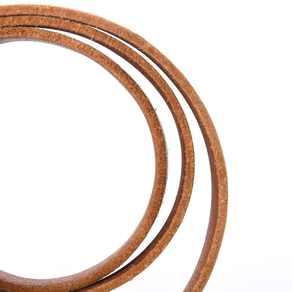 Gucci Cuoio Toscano Nickel Double Double G 30mm Belt 85 34 Cuir 8 of 8